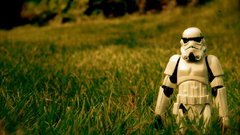 Star wars stormtroopers grass