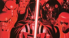 Star wars stormtroopers lightsabers