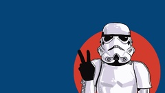 Star wars stormtroopers peace