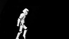 Star wars stormtroopers walk