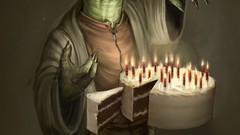Star wars yoda cakes