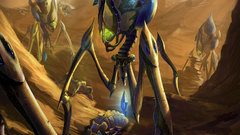 Starcraft fantasy art colossus