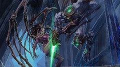 Starcraft fantasy art Sarah Kerrigan Queen Of Blades