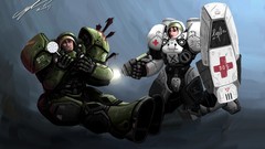 Starcraft video games medic Terran US Marines Corps