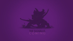 starcraft Zerg Minimalism Simple Background video games