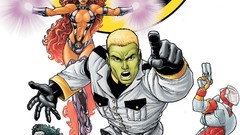 Starfire Lobo Simple Background