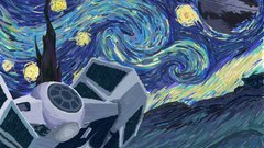 Starry Night crossovers paintings