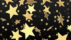 Stars abstract black background