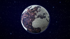 Stars abstract Earth planets