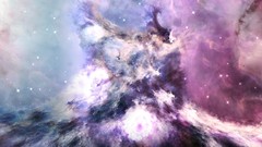 Stars abstract nebulae outer space artwork