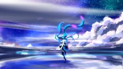 Stars anime girls hatsune miku vocaloid