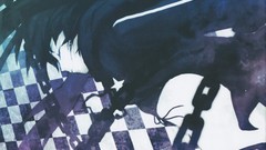 Stars Anime Shorts coat chains hoodies long hair anime girls 