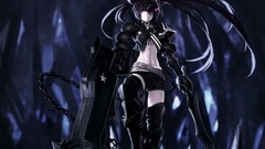 Stars black dark weapons collar armor Shorts Swords chains 