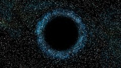 Stars Black hole outer space digital art