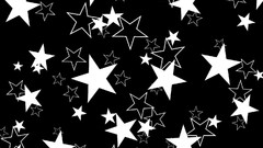 Stars black white