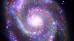 Stars bright spiral galaxy Milky Way galaxies outer space