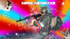 Stars cats weapons explosions Internet rainbows hate ponies 