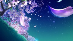 Stars cherry blossoms scenic Kagaya Yutaka