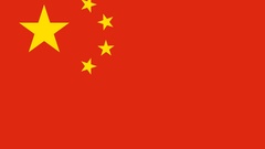 Stars China Flags Simple