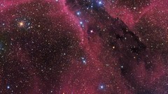 Stars clouds nebulae outer space