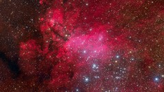 Stars clouds nebulae outer space