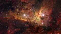 Stars clouds nebulae outer space Carina Nebula