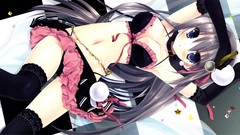 Stars collar navel gloves Ribbons stockings microphones skirts 