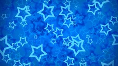 Stars digital art blue background texture pattern