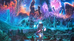 Stars drawings surreal outer space artwork James McCarthy