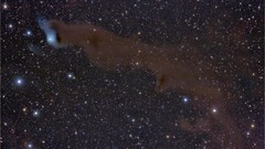 Stars dust nebulae outer space