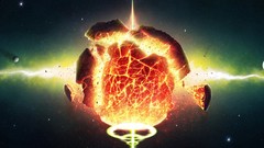 Stars explosions outer space