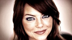 Stars eyes woman contrast Hollywood Celebrity creativity 