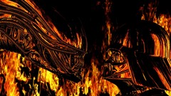 Stars fire dark Aliens star wars Darth Vader alien sith