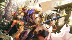 Stars hero dress Princess Warriors Swords Castles angels