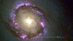 Stars Hubble galaxies outer space