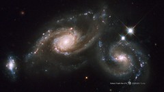 Stars Hubble galaxies outer space