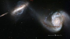 Stars Hubble galaxies outer space