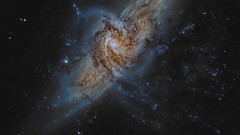 Stars Hubble galaxies outer space