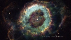 Stars Hubble ghost little nebulae outer space