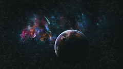 Stars light Blur galaxy