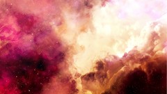 Stars light nebulae outer space