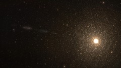 Stars lights abstract outer space artwork