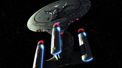 Stars lights Star Trek glowing spaceships science fiction outer 