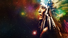 Stars Men hats colors aboriginals