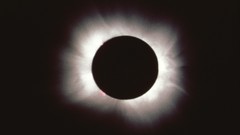 Stars moon Earth outer space