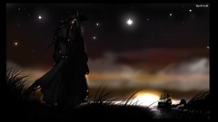 Stars moon pirates paintings hats Pirates of the Caribbean 