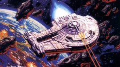 Stars Movies Asteroids star wars planets science fiction outer 