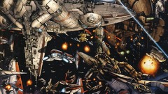 Stars Movies star wars planets spaceships science fiction outer 