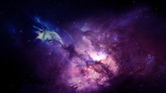 Stars nebulae galaxies outer space