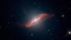 Stars nebulae outer space